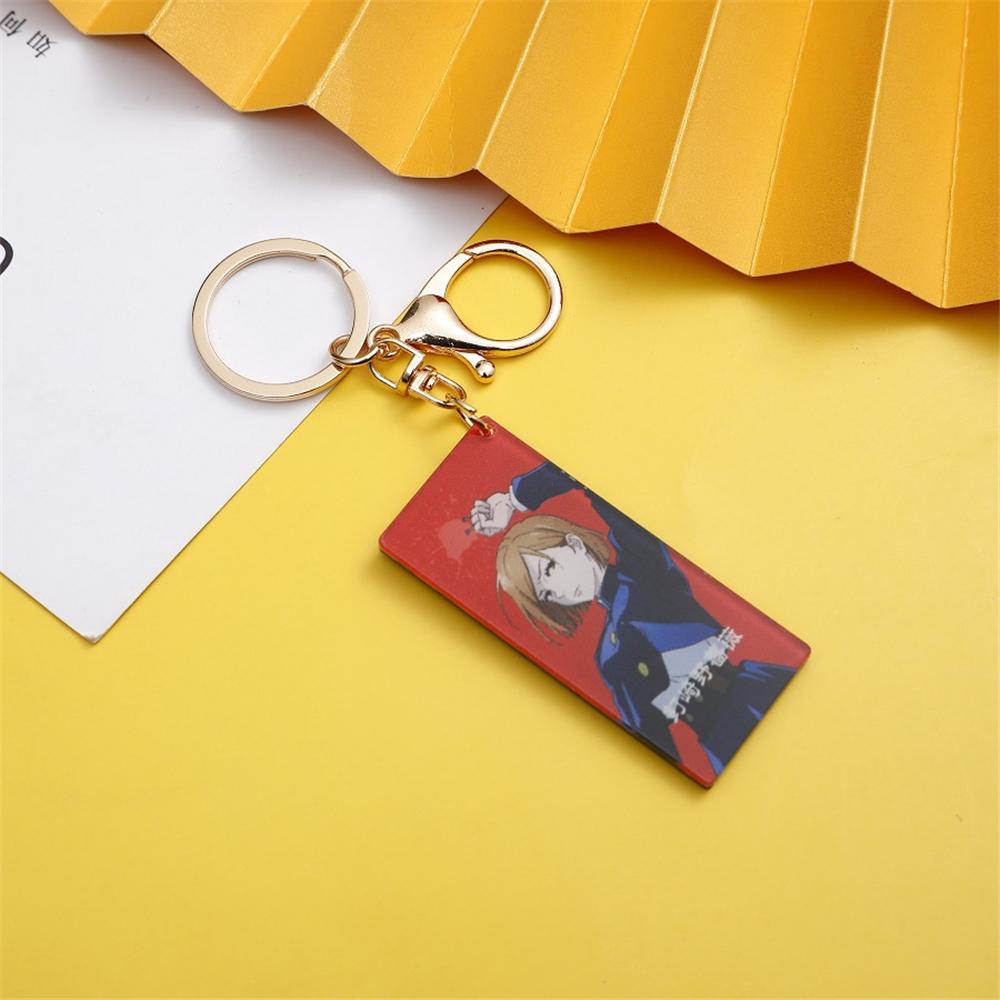 Móc Chìa Khóa Xe Hơi Bằng Acrylic Hình Anime NICKOLAS Jujutsu Kaisen Gojou Satoru