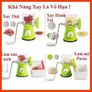 [Sale Gốc] Máy xay thịt bằng tay ( có vòi làm xúc xích)