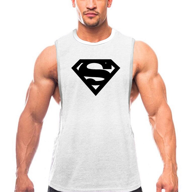 Áo Ba Lỗ Lưới Đơn Giản Nhanh Khô Thời Trang Thể Thao Mùa Hè Dành Cho Nam