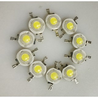 Combo 10 led Luxeon 3W, không đế, SenY