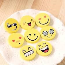 Cục Tẩy Hình EMOJI Cực Dễ Thương - Cục Gôm Tẩy Bút Chì Cho Bé