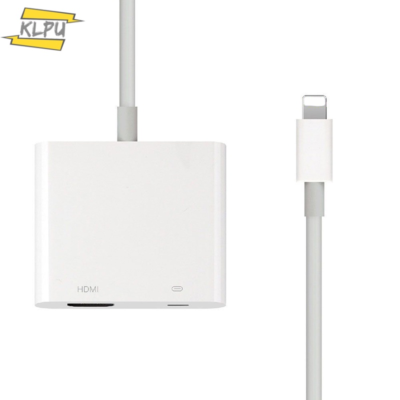 Dây Cáp Chuyển Đổi Cổng Lightning Sang Hdmi Cho Apple Iphone X 8 7 6 Plus Ipad