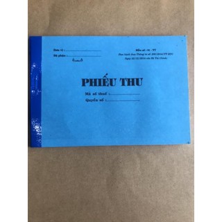 [SIÊU RẺ] Phiếu thu- chi 2 liên 13 x 19 [CHẤT LƯỢNG]