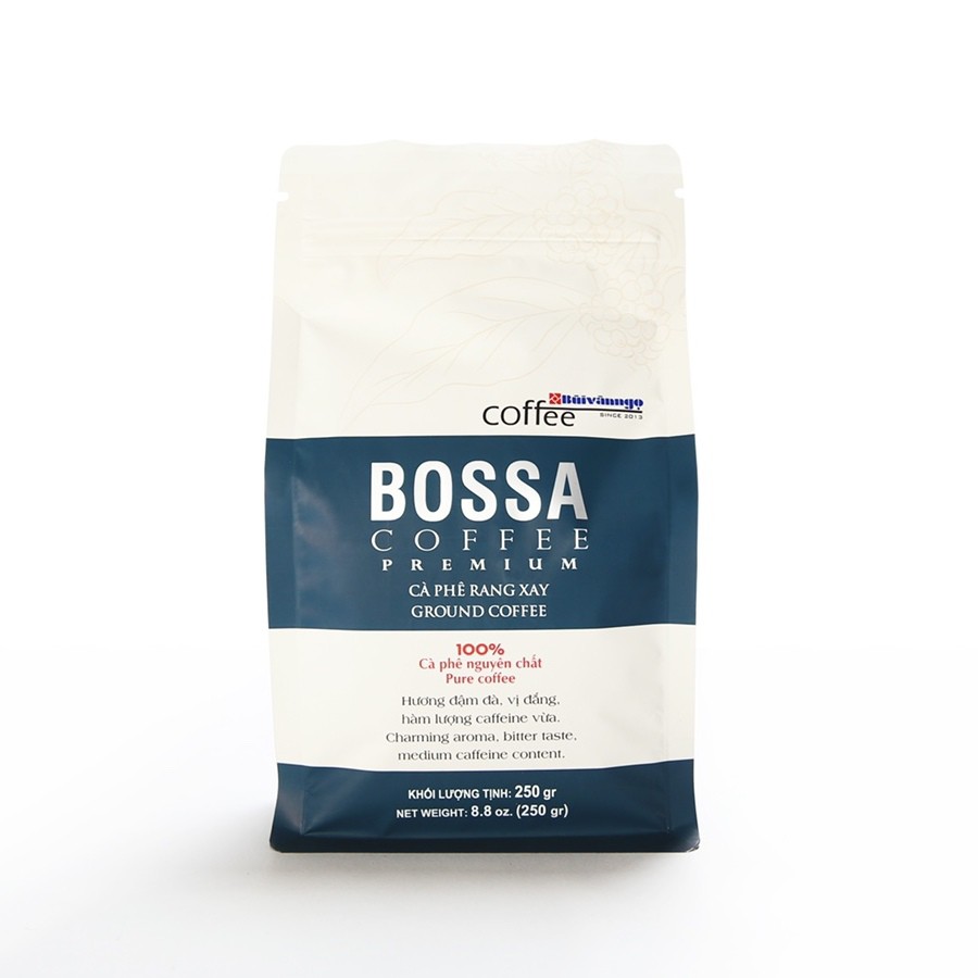 New Cà phê rang xay BOSSA 250gram Bùi Văn Ngọ Coffee