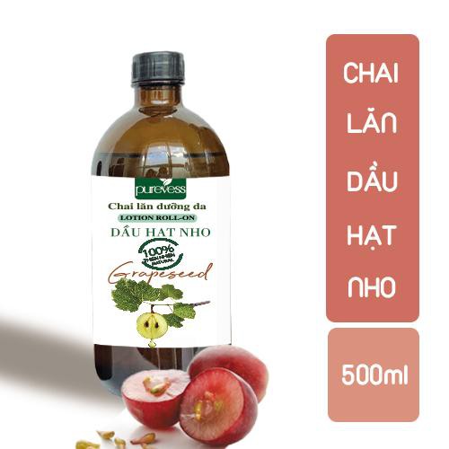 Chai Lăn Dầu Hạt Nho giúp giảm nhờn da nuôi dưỡng da PUREVESS | BigBuy360 - bigbuy360.vn