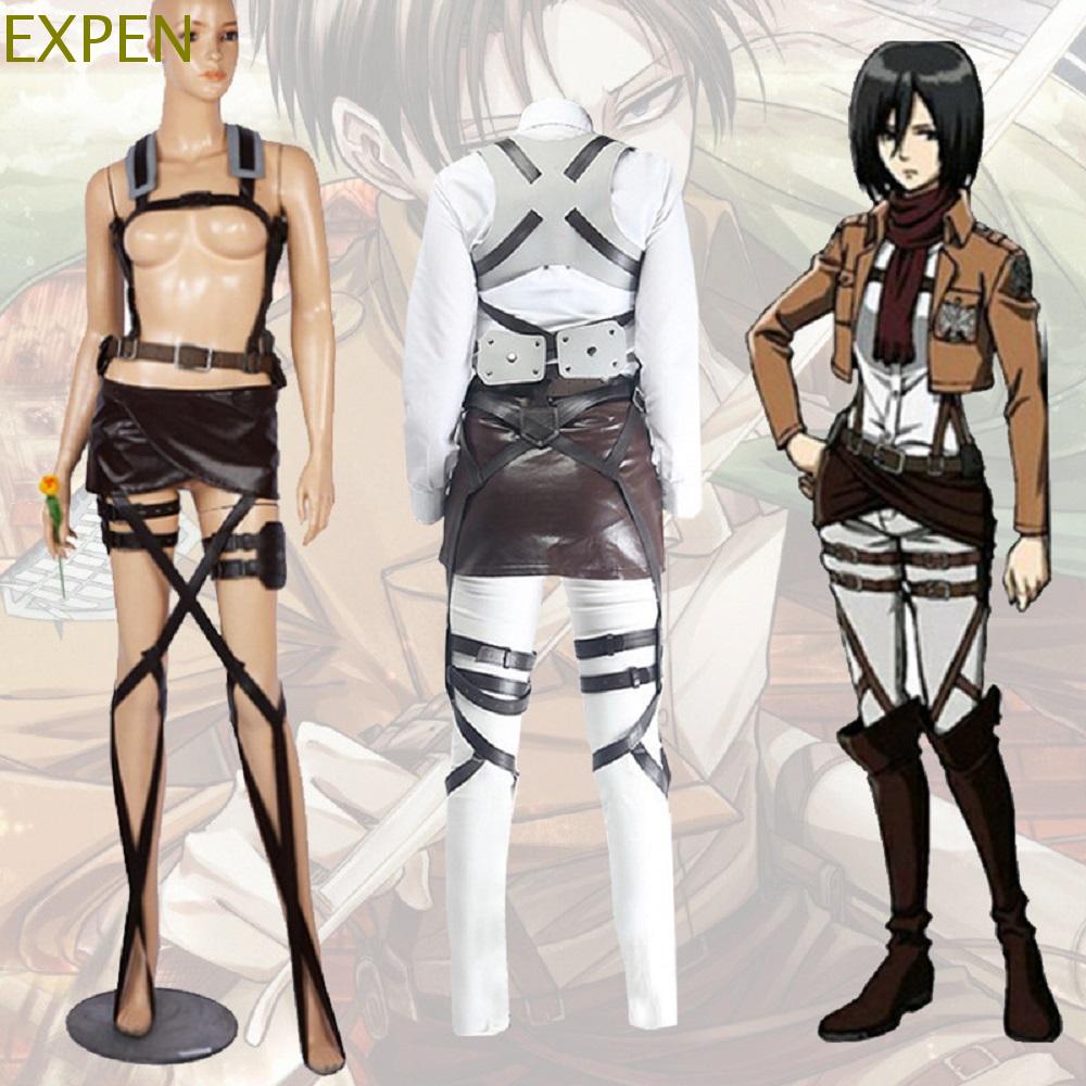 Dây đai da hóa trang Anime Attack on Titan thiết kế chắc chắn