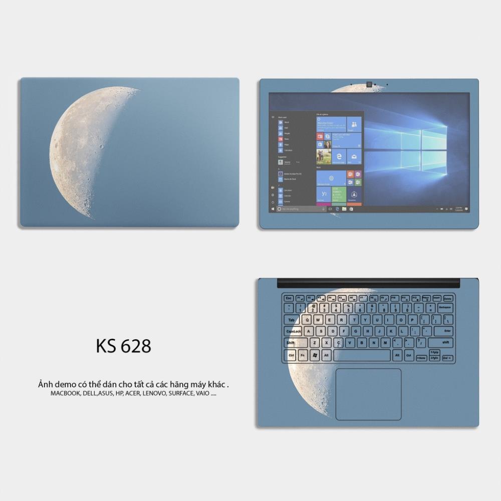 Skin Dán Laptop Mẫu KS 628 - Dành cho Macbook/Vaio/Acer Asus/Dell/HP/lenovo,.... -Decal Vip