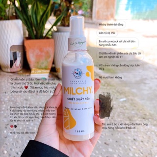 [ tặng 1 gương mini🔥] Xịt váng sữa milchy
