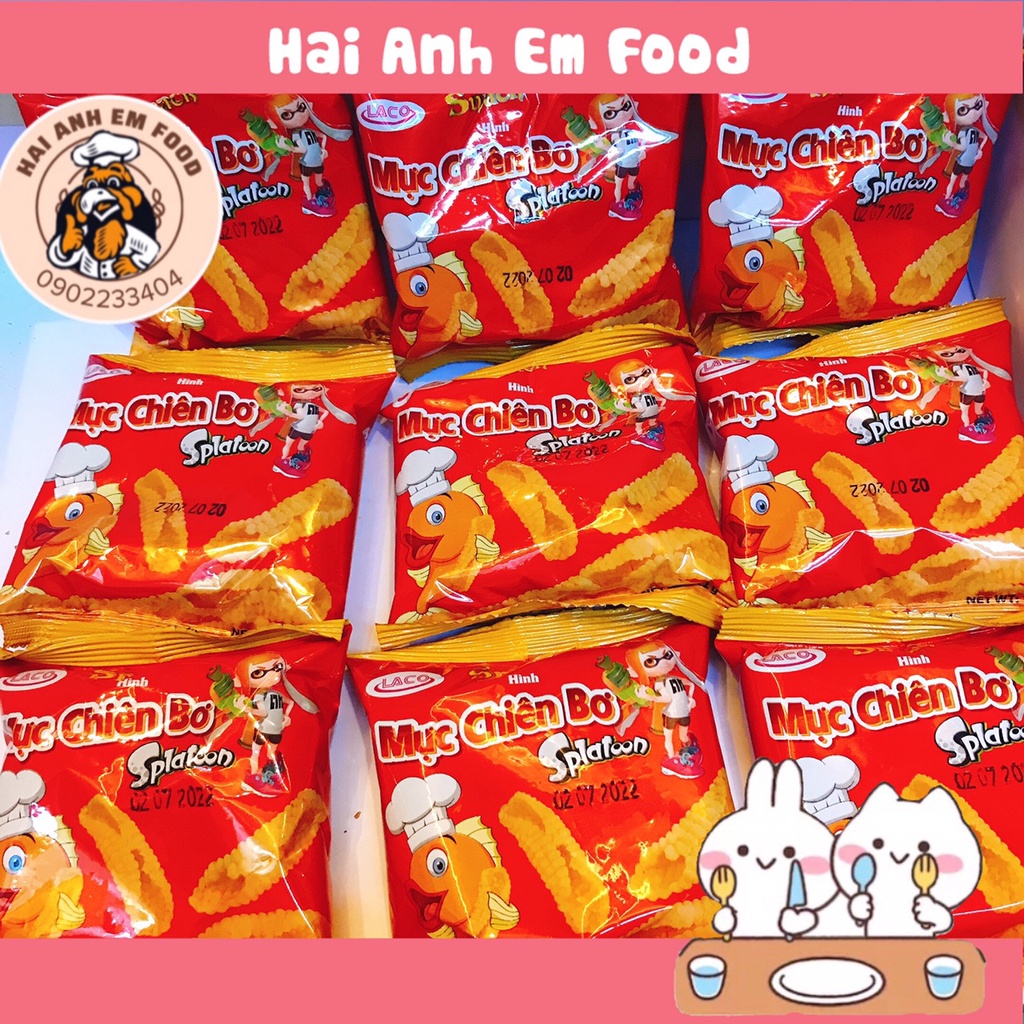 Combo 50 Gói Mực Chiên Bơ