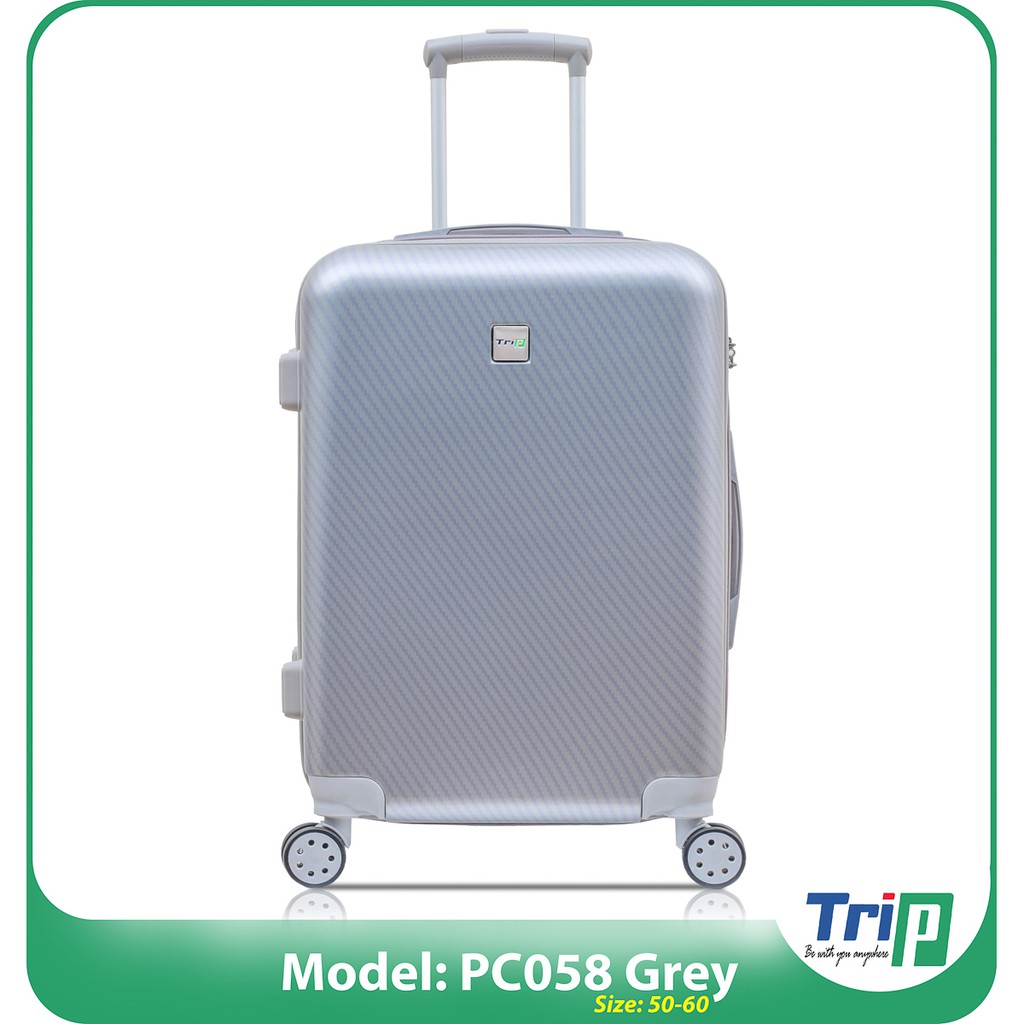 Vali Chống Trộm TRIP P911 - Size 20inch - Màu Bạc