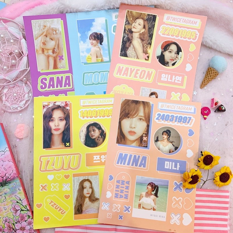 [HÀNG CÓ SẴN] - TWICE STICKER PACK