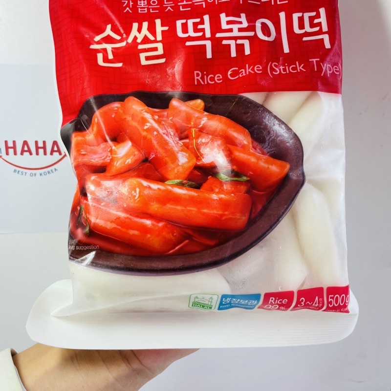 Bánh gạo tokbokki hàn quốc 500g / 1kg JONGGA nhập khẩu hàn quốc