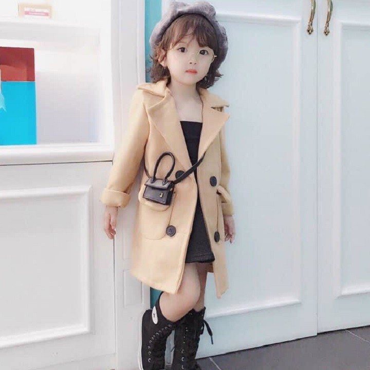 Áo dạ cho bé gái ⚡Bán Chạy⚡ Áo dạ bé gái mềm mịn thời trang siêu đẹp hàng sẵn có | BigBuy360 - bigbuy360.vn