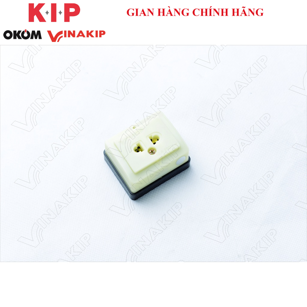 Ổ cắm VINAKIP 1 ngả đa năng 16A 250V