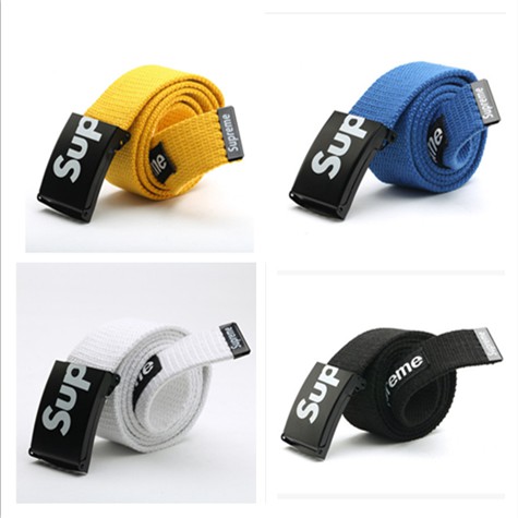 Thắt Lưng Vải Bạt Thời Trang Đường Phố Hàn Quốc Cho Học Sinh Trung Học