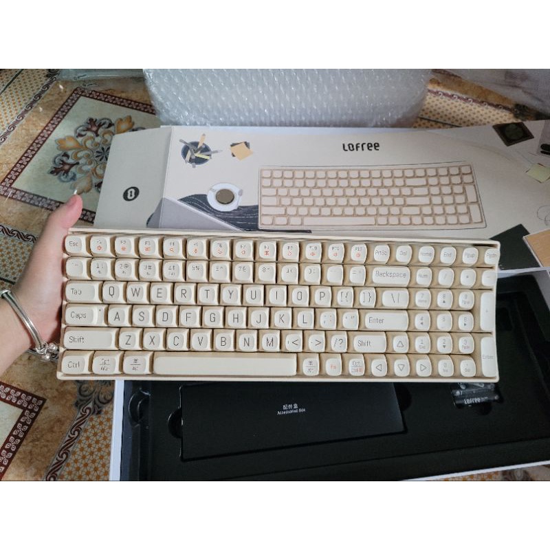 Bàn phím cơ không dây Lofree 68/100 phím
