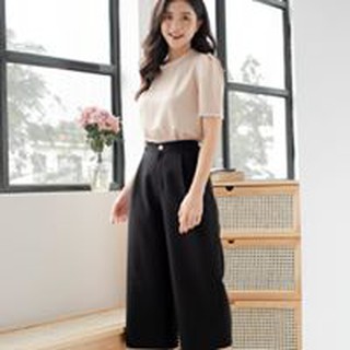 Quần culotte ống loe Q008