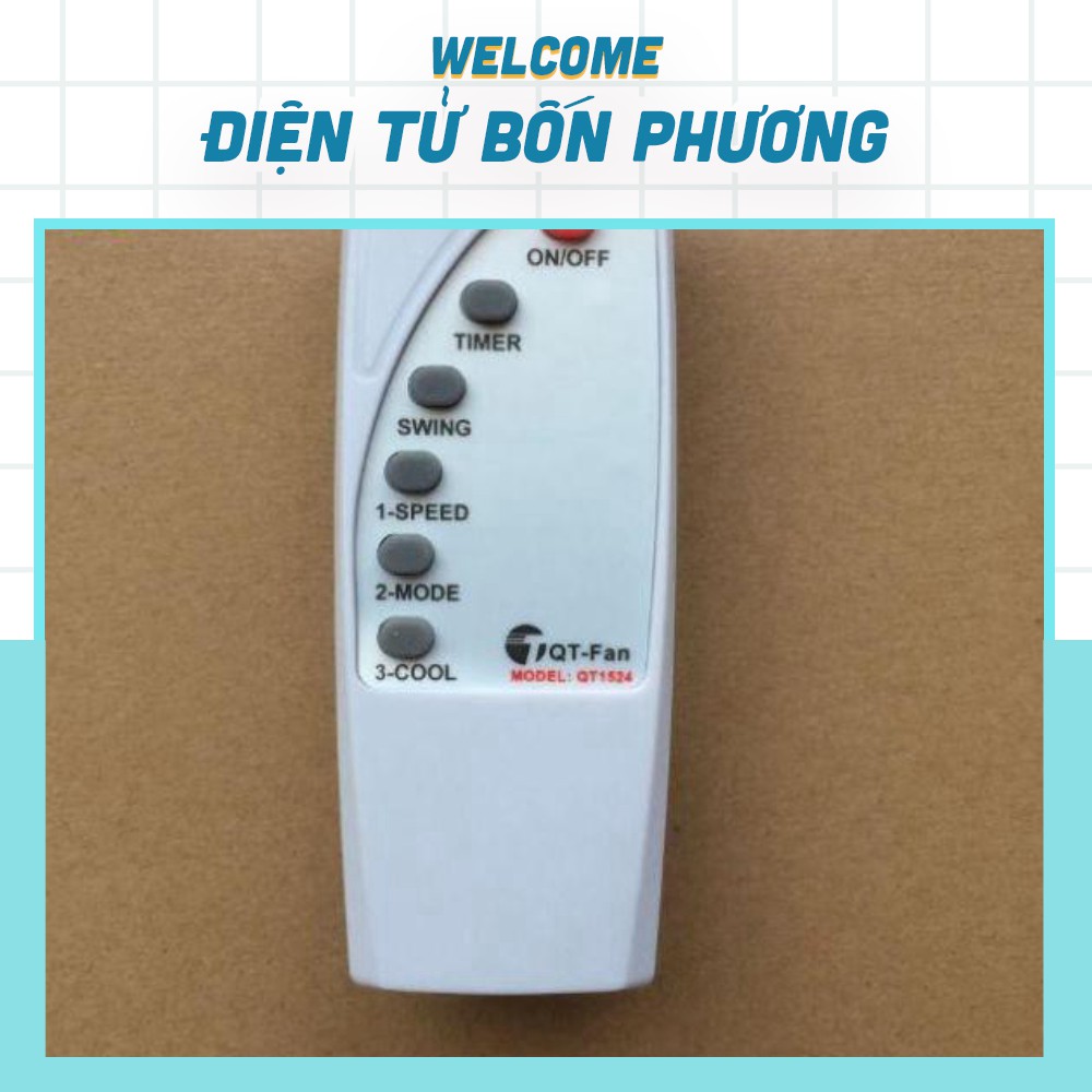 Bộ Điều Khiển Quạt Từ Xa QT-311 (Chế Quạt Thường Thành Từ Xa)