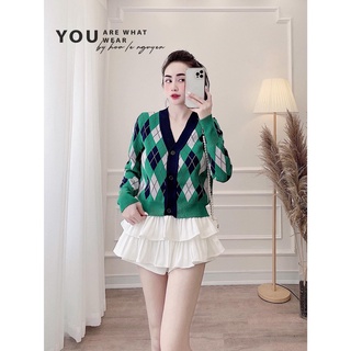  Áo Len Cadigan Quả Trám Nữ