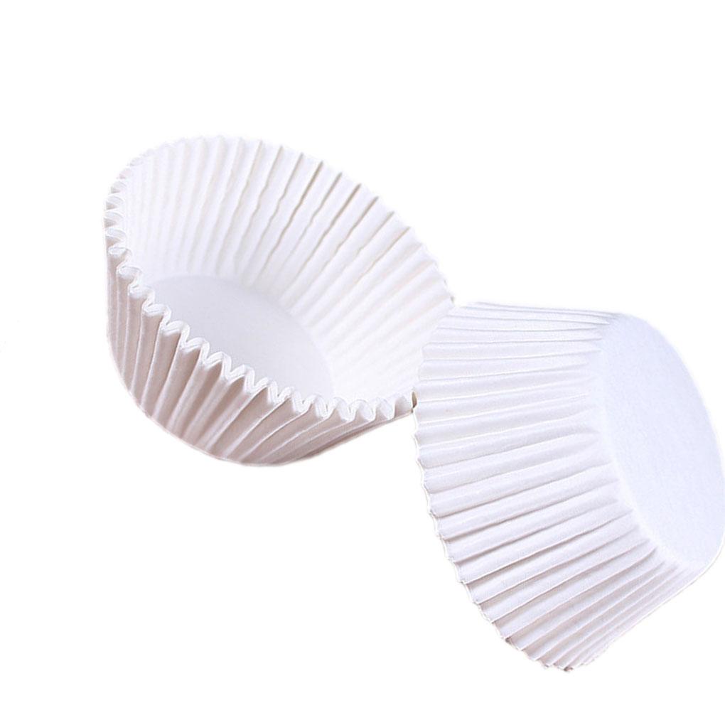 Set 100 Giấy Gói Bánh Cupcake Nhiều Màu Chống Dầu Trang Trí Tiệc Sinh Nhật