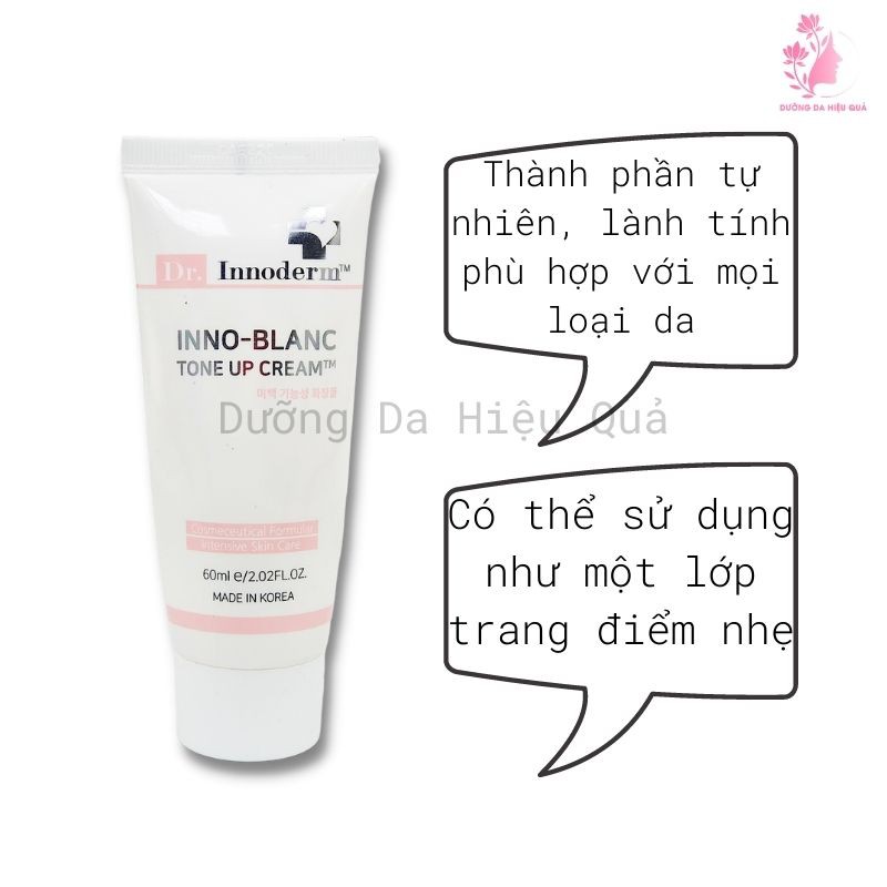 Kem Dưỡng Trắng Da Mặt Hàn Quốc Inno - Blanc Tone Up Cream- Dr. Innoderm