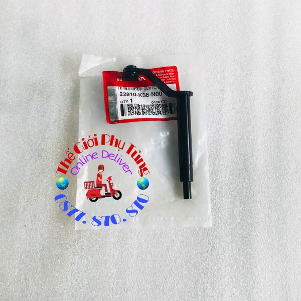 Cần kéo côn  -  Ty côn nồi Sonic, Winner, CBR 150 zin honda Indo - 22810-K56-N00