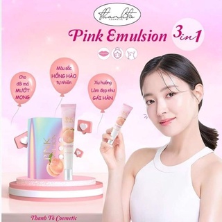 [ GIÁ Sỉ ] Kem Dưỡng Má Hồng Pink Emlsion 3in 1 Thanh Tô