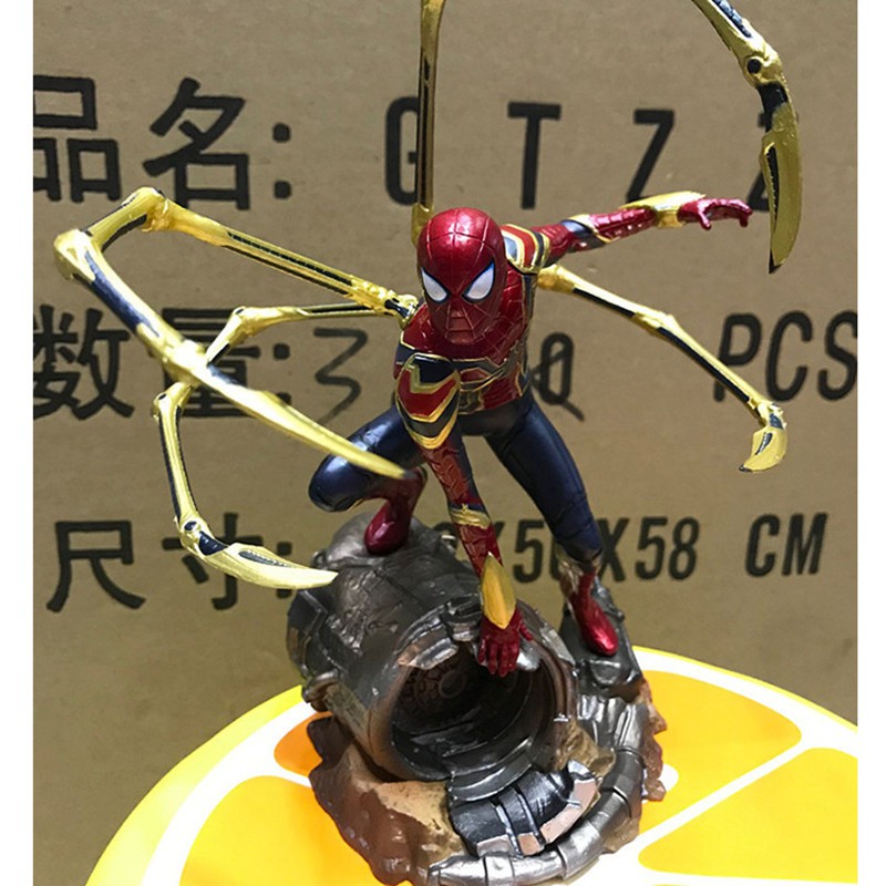 Mô hình Tượng Iron Spider Avenger 1/10 có càng cao 24 cm - Avengers