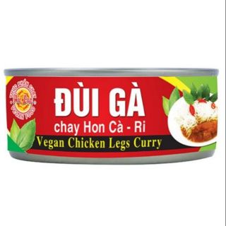 Đùi gà Chay hon cà ri Âu lạc lon 160g