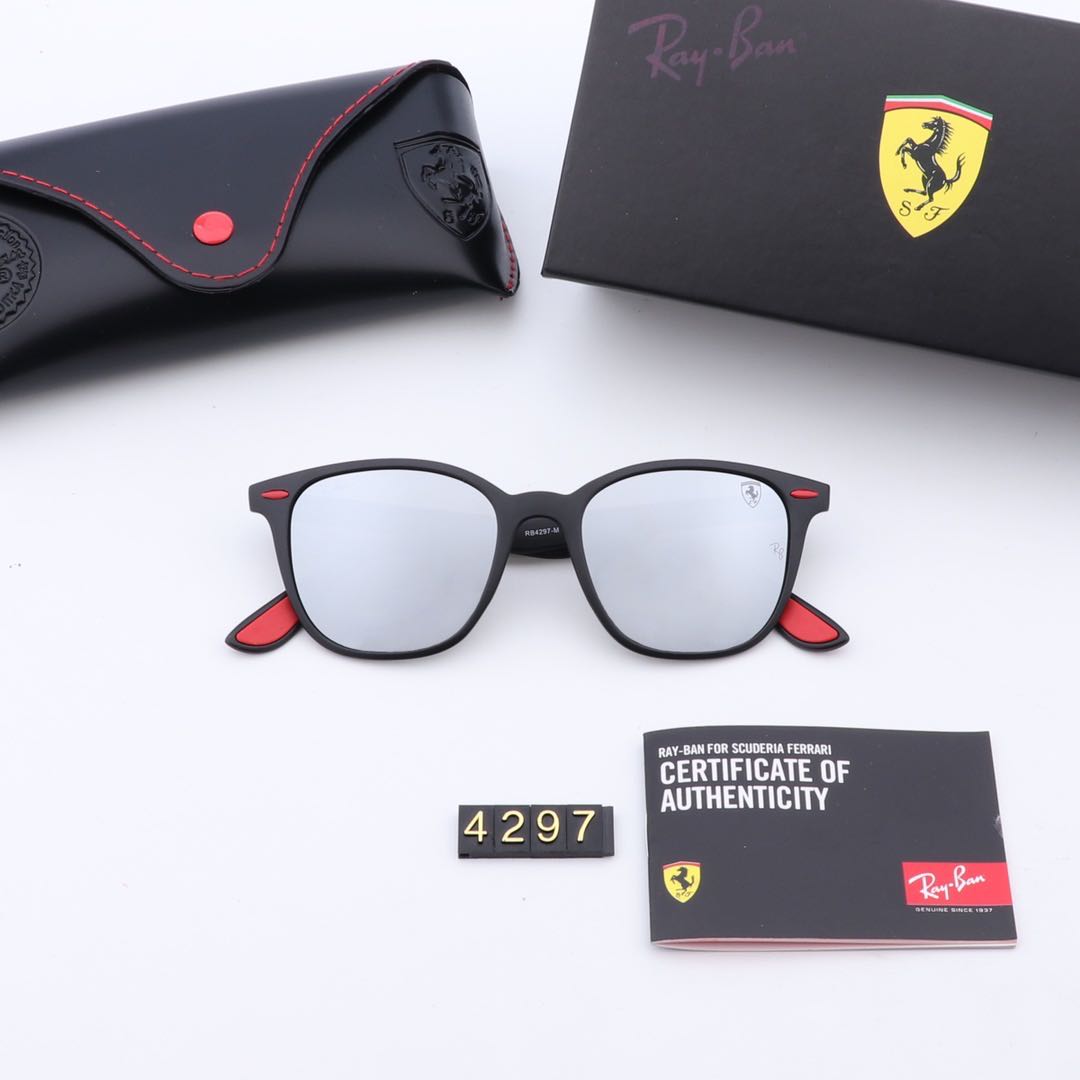 Wayfarer Ray-Ban_ chính hãng Kính râm 2021 Thời trang Hàn Quốc mới Kính râm nam nữ một mảnh Cặp đôi hợp thời trang Du lịch ngoài trời Kính râm lái xes