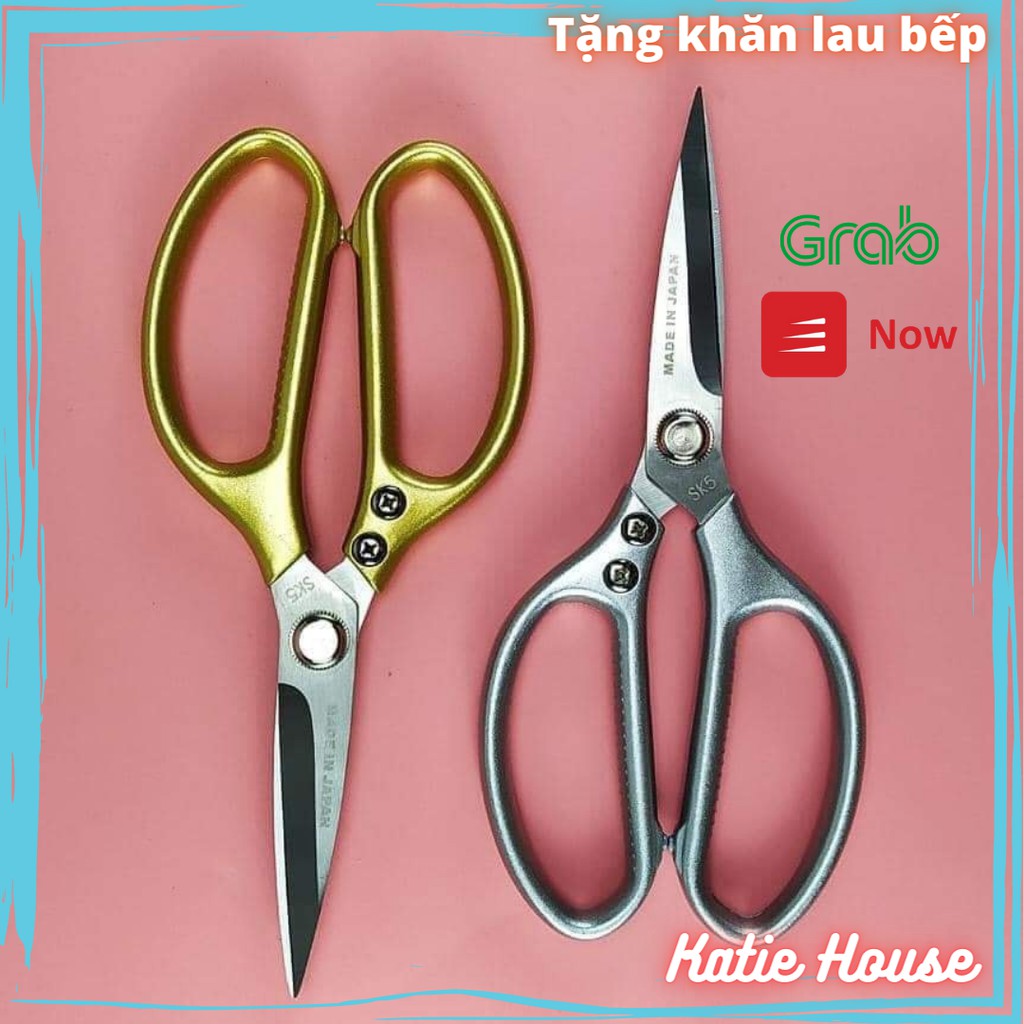 Kéo Cắt Gà 🔥 HÀNG LOẠI 1 🔥 Kéo bếp Inox Nội Địa Nhật Bản Cắt Thịt Gà Vịt Siêu Bén