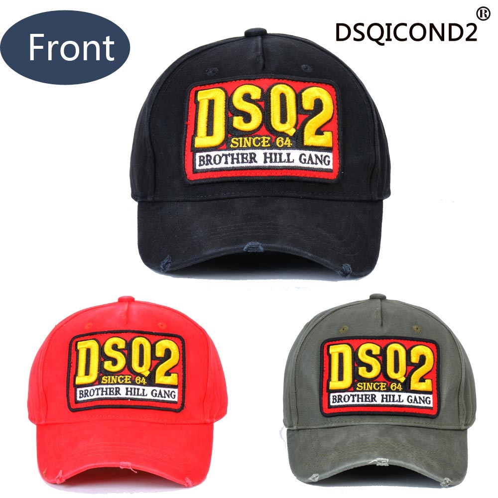 Mũ Lưỡi Trai Unisex Thêu Chữ Dsquared2