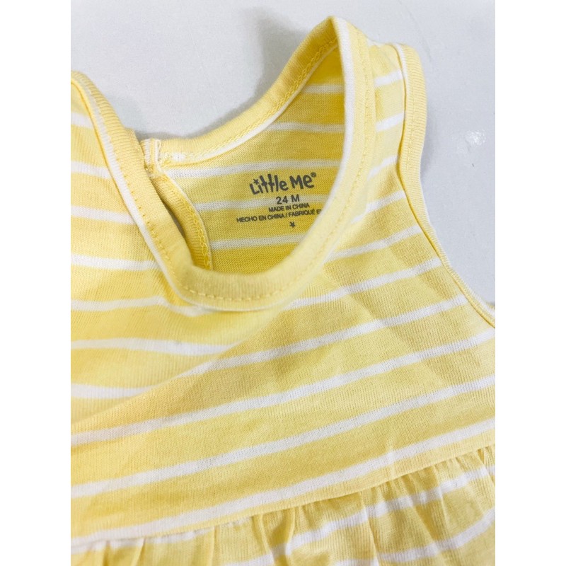 Váy Little Me xuất dư xịn cotton cho bé gái❤️ mẫu siêu yêu❤️ bé từ 12M-4Y