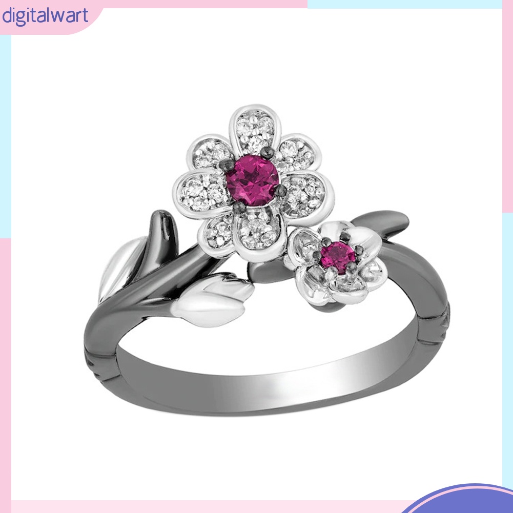 Bộ Trang Sức Họa Tiết Hoa Mận Đính Đá Thời Trang Cho Nữ