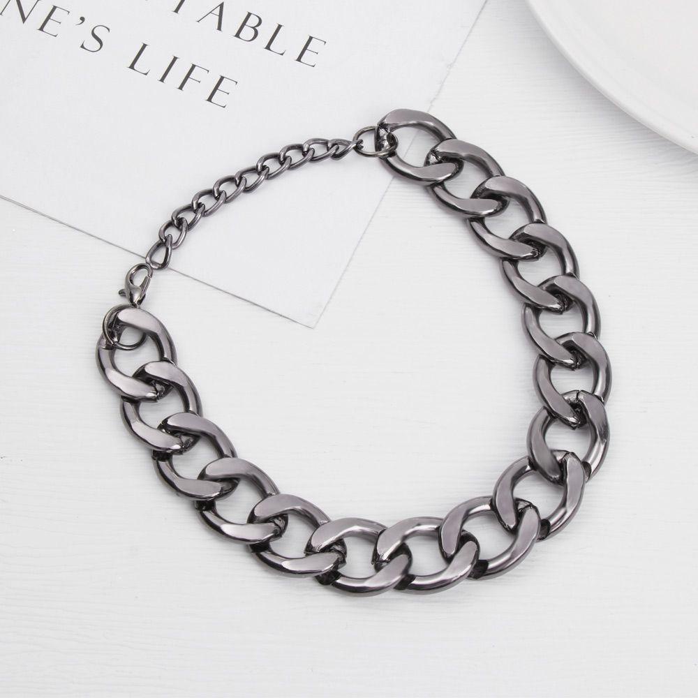 Dây Chuyền Chó DAPHS|Vòng Cổ Kim Loại Thời Trang Gothic Punk