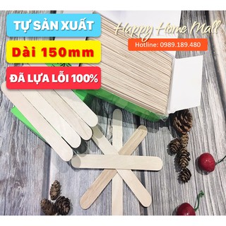 Combo 21 QUE ĐÈ LƯỠI GỖ đã lựa lỗi 100% dùng làm handmade