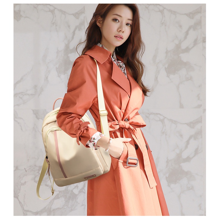 Ba Lô Du Lịch Cỡ Lớn Siêu Nhẹ Chống Thấm Nước Phong Cách Hàn Quốc Cho Nữ