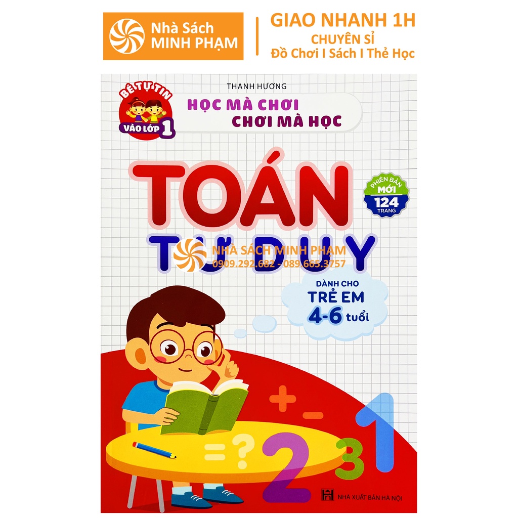 Sách - Toán Tư Duy - Dành cho trẻ em từ 4 - 6 tuổi