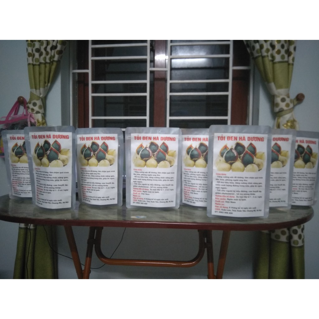 Tỏi đen (500g) được lên men 45 ngày từ tỏi trắng Kinh môn Hải Dương | BigBuy360 - bigbuy360.vn