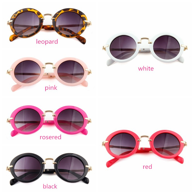 Kính mát thời trang gọng tròn đầy cá tính nhiều màu sắc dành cho nữ | BigBuy360 - bigbuy360.vn