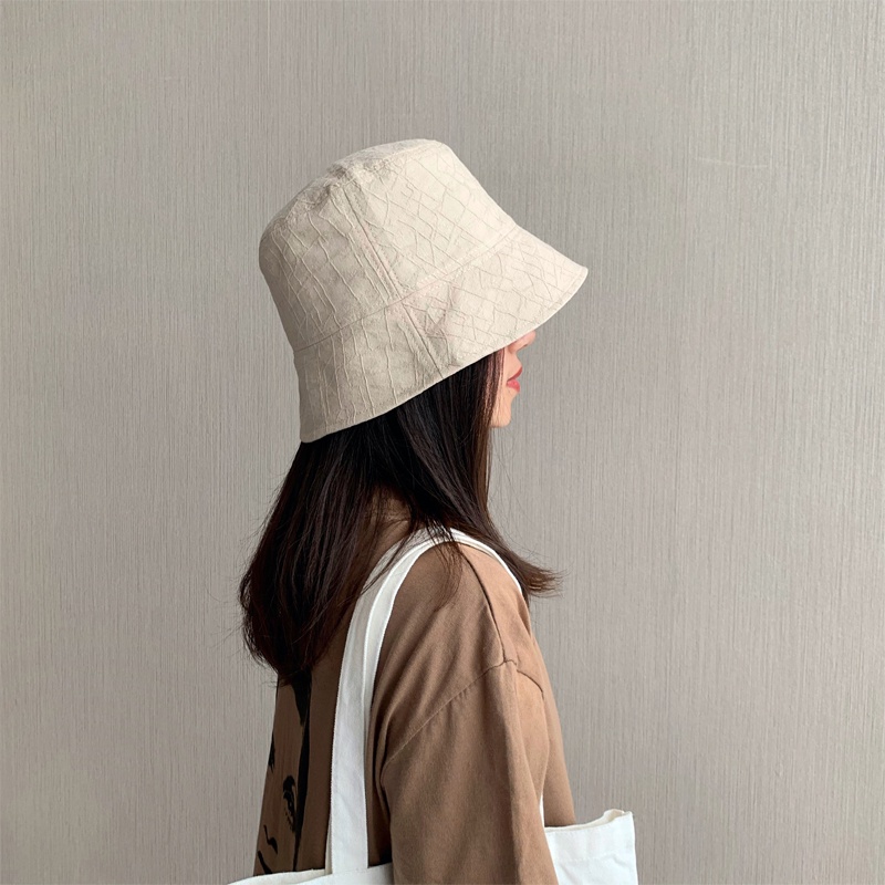 Mũ Tai Bèo Chống Nắng Màu Đen Dễ Phối Đồ Thời Trang Xuân Thu Phong Cách Nhật Hàn Cho Nữ