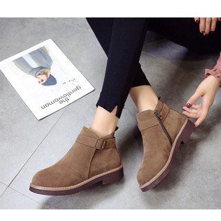 [Xả kho 3 ngày] BOOTS NỮ DA LỘN