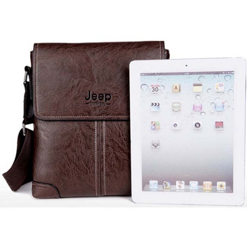 Freeship Free ship Túi Đựng Ipad Da Đeo Chéo Jeep 1502