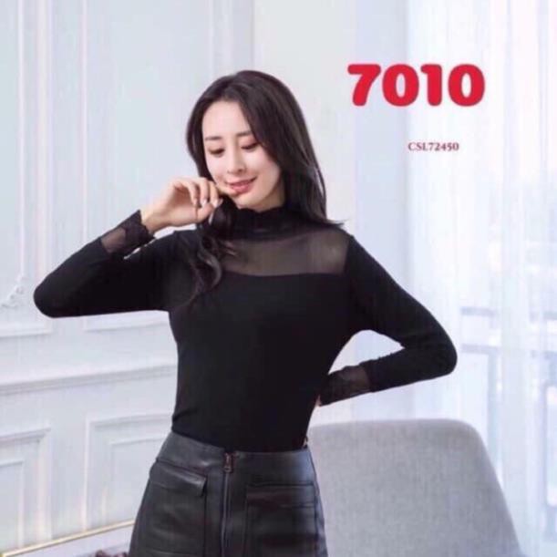 Áo Giữ Nhiệt Nữ Siêu Mềm mịn Hàng Cao Cấp 7010.