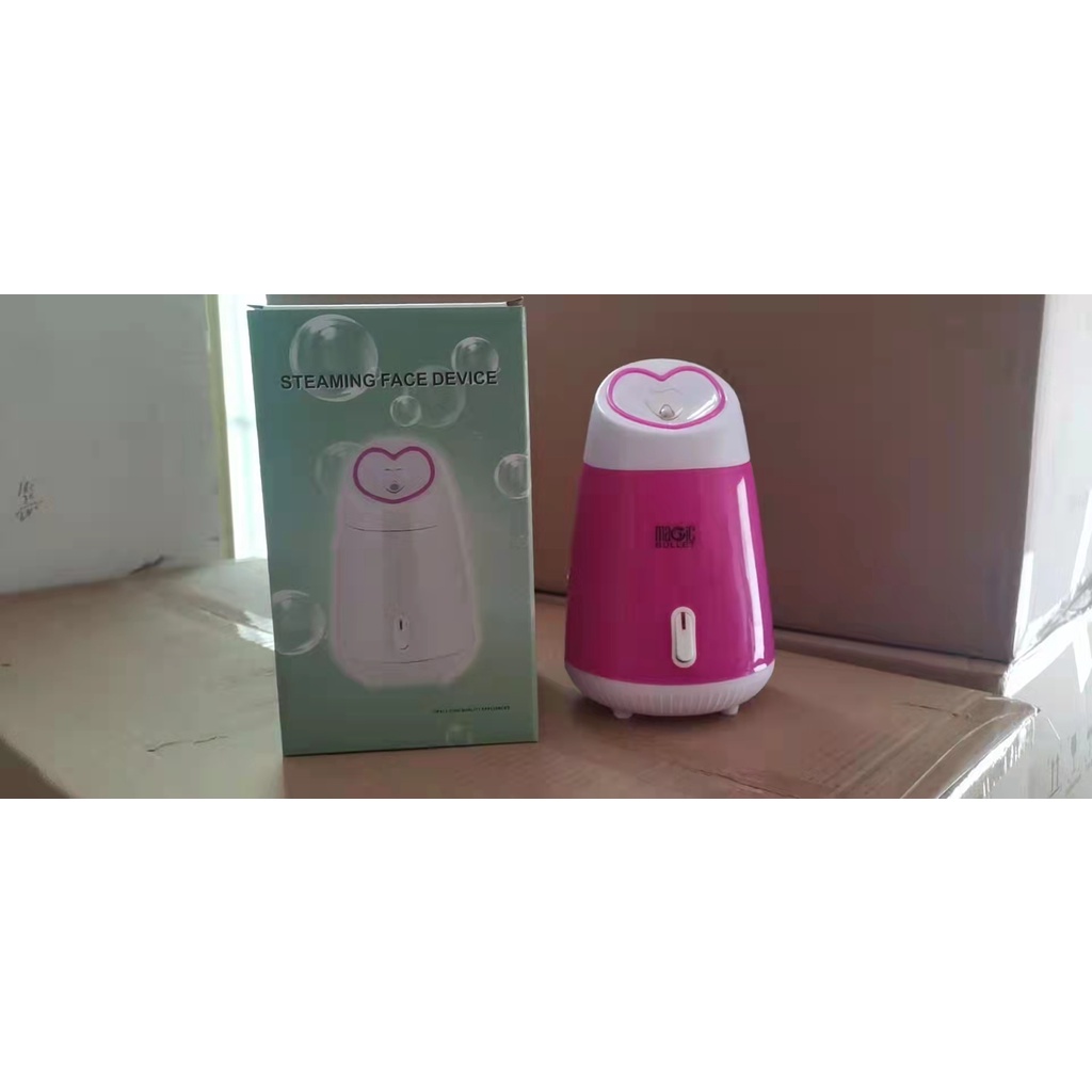 Máy xông hơi mặt mini hiệu Magic 2 trong 1. Xông mặt hoa quả làm đẹp da