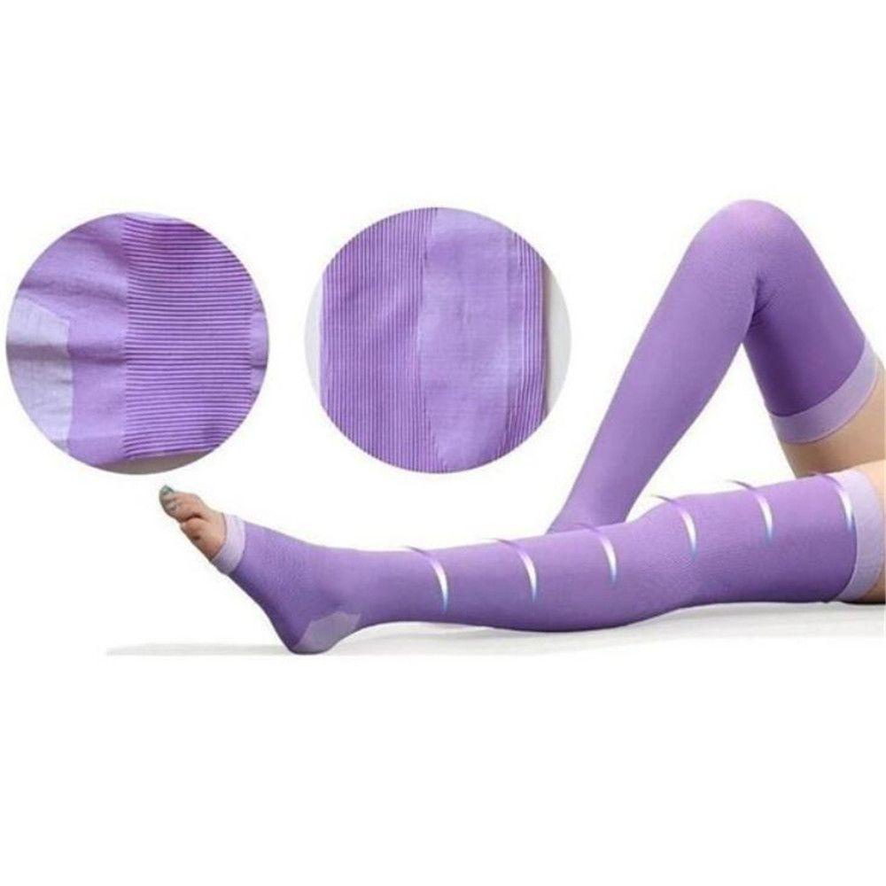 1 Cặp Vớ Nén Bắp Chân Thon Gọn Định Hình Cơ Thể Cho Nữ