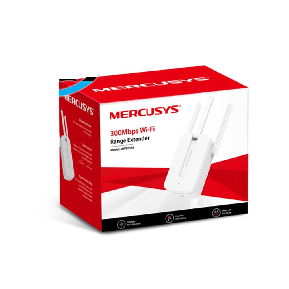 Thiết bị kích khuếch đại sóng WI-FI Mercusys MW300RE 300Mbps