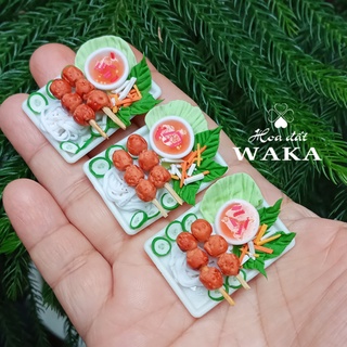 Bún Thịt Nướng Mini 01- Mô hình 1/12