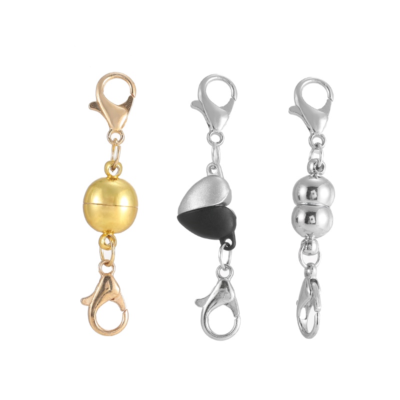 Dây Đeo Cổ Khóa Nam Châm Bằng Thép Không Gỉ Cho Người Lười