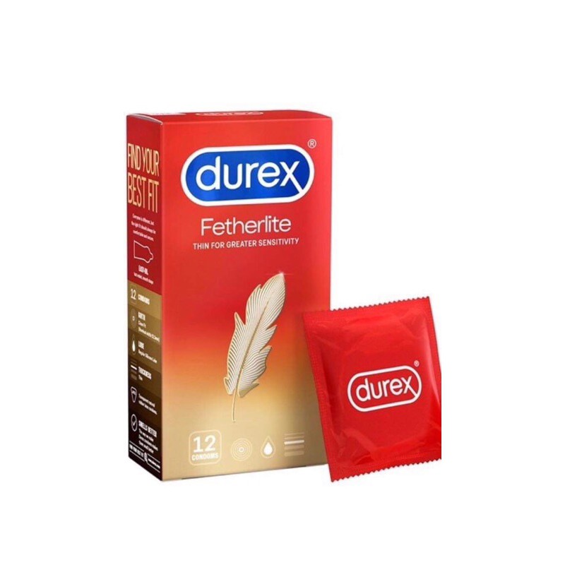 bao durex siêu mỏng hộp 12 cái